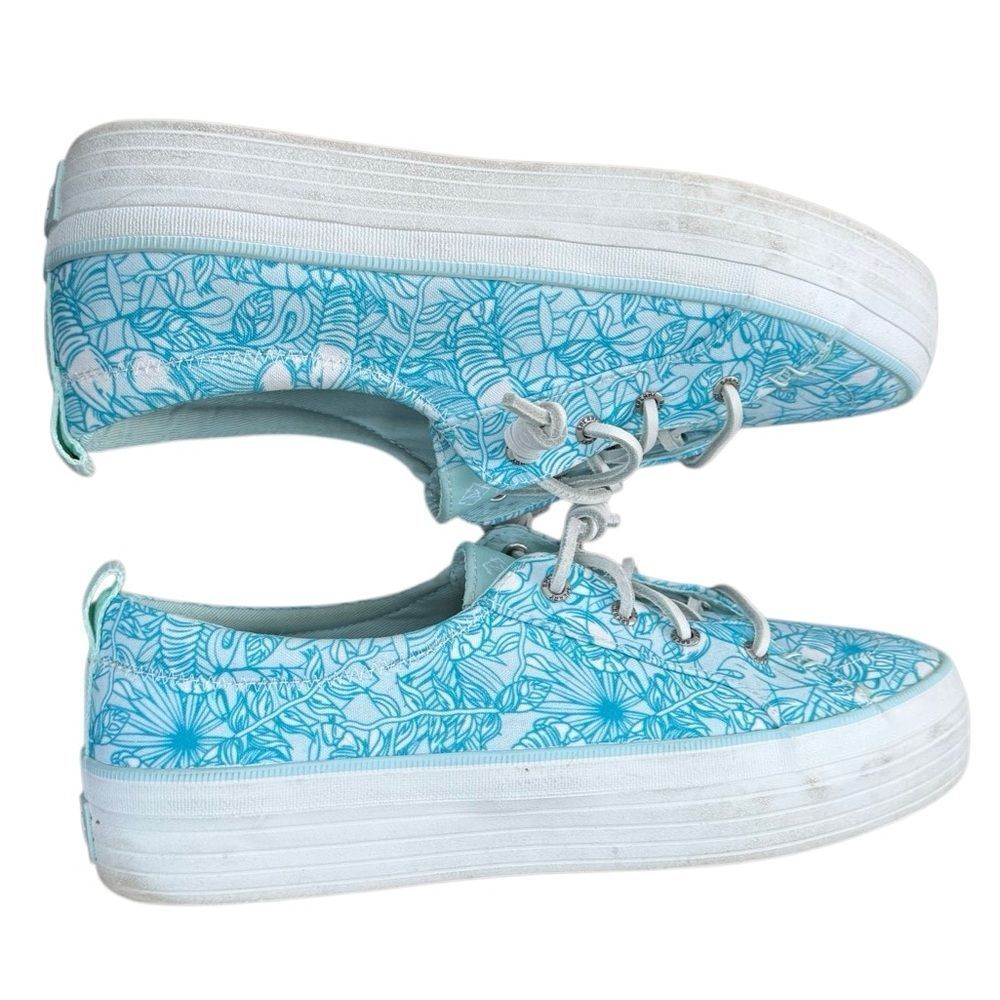 Sperry Women's Crest Vibe Platform Sneaker Shoes in Blue Size 9.5 - Picture 6 of 9